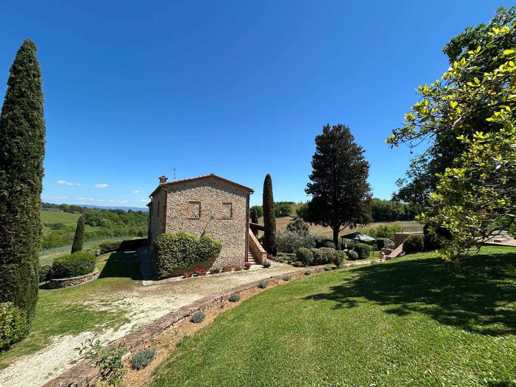 Podere Casanuova سان جيمينيانو المظهر الخارجي الصورة
