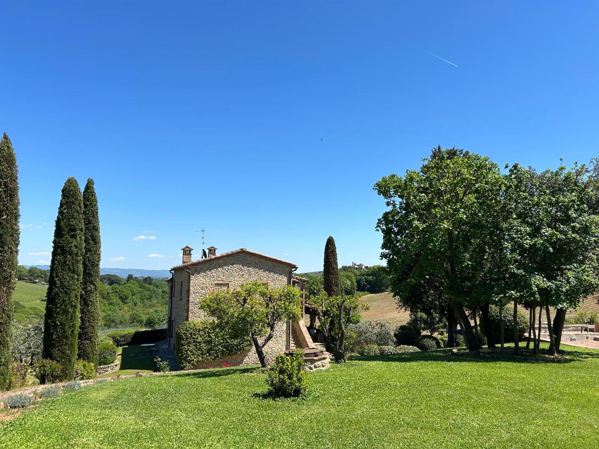 Podere Casanuova سان جيمينيانو المظهر الخارجي الصورة
