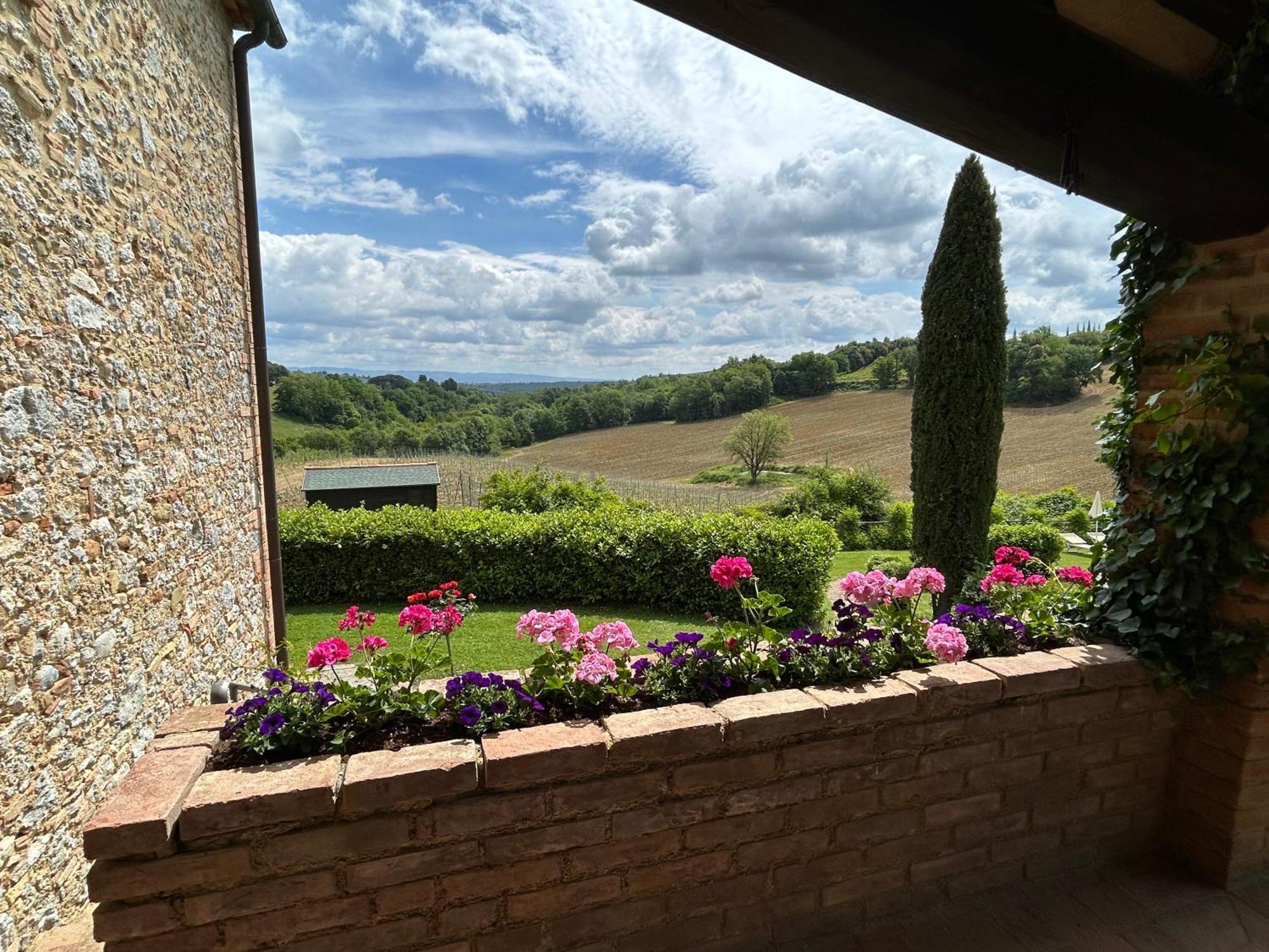 Podere Casanuova سان جيمينيانو المظهر الخارجي الصورة